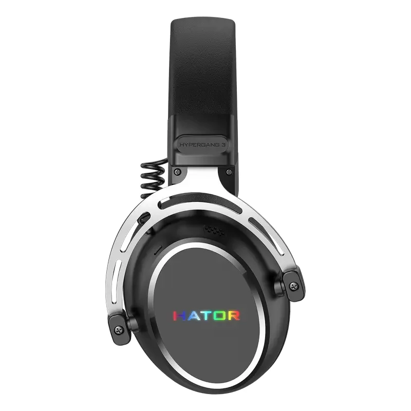 Gaming Headsets HATOR Hypergang 3, Wireless, Black — foto 3