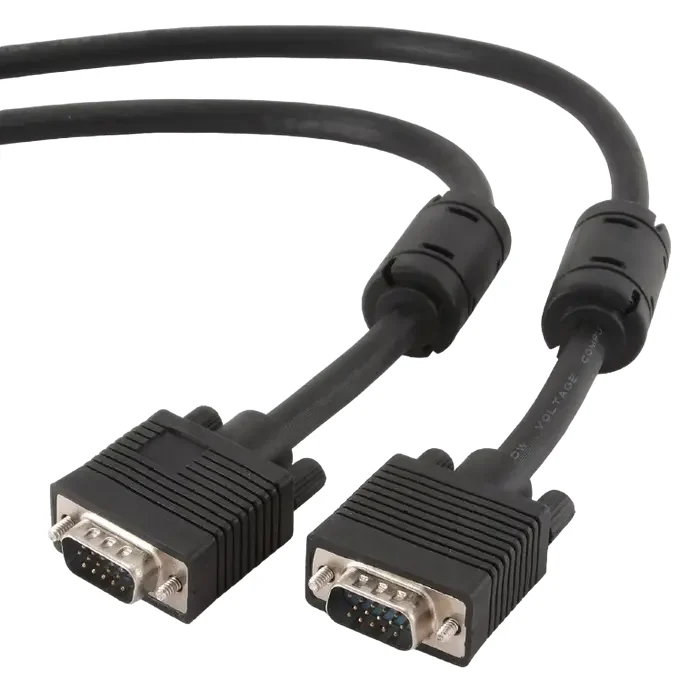 Видео кабель Cablexpert CC-PPVGA-10-B, VGA D-Sub (M) - VGA D-Sub (M), 3м, Чёрный — foto 2