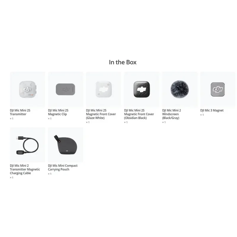 DJI Mic Mini 2S Transmitter, Black — foto 8