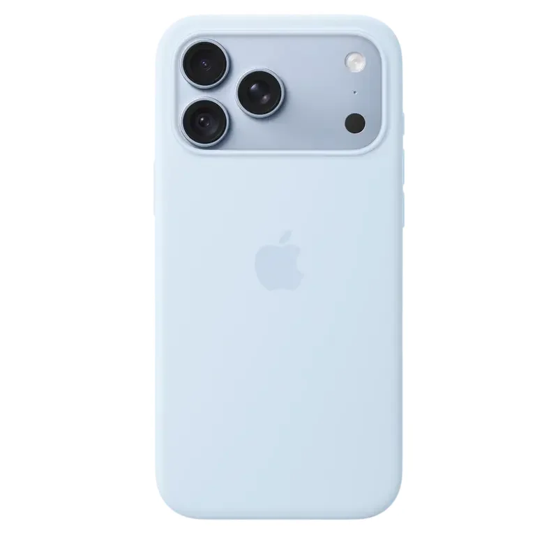 iPhone 18 Pro Max Silicone Case with MagSafe - Crisp Blue, Model A3702 — foto 4