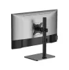 Table/desk stand for  1-monitor Gembird MS-D1ST-03, 17"-32", max.9kg,  VESA: 75x75, 100x100 — foto 5