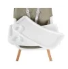 Scaun de masa 2 in 1 Moni Gelato 2 in 1 grey — foto 5