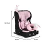 Scaun auto Moni Security 76-150cm Baby pink 3801005153299 — foto 7