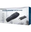 Presenter Gembird WP-L-12, Class 2 Laser, Range: 10m, 2.4 Ghz, 84g, 2xAAA — foto 2