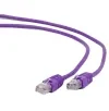 Patch Cord Cat.6/FTP,    0.5m, Purple, PP6-0.5M/V, Cablexpert — foto 2