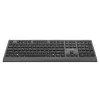 Keyboard Gembird KB-MCH-06-CYRL, Slimline, Chocolate type, 1.8m, USB-A + C, EN/RU, Black — foto 3