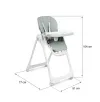 Scaun de masa 2 in 1 Caretero MEGALO MINT — foto 8