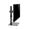 Table/desk stand for  1-monitor Gembird MS-D1ST-03, 17"-32", max.9kg,  VESA: 75x75, 100x100 — foto 6