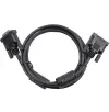 Cable DVI M to DVI M,  3.0m, Cablexpert DVI-D Dual link with ferrite, CC-DVI2-BK-10 — foto 4
