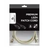 Cat.6A SFTP   2m, Grey, Copper, PP6A-LSZHCU-2M, Cablexpert, Low Smoke Zero Halogen (LSZH) — foto 2