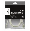 Patch cord Cablexpert PP22-0.5M, Cat5e FTP, 0,5m, Grey — foto 3