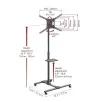 Tilt Wall Mount BARKAN SW411H, Black — foto 2