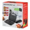 Multifunction Sandwich-Maker Ardesto SM-H400S, Black | Stainless Steel — foto 3