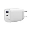 2-port 45 WUSB-C/USB-A fast charger, White, Gembird TA-UC-1A1C-PD45-01-W — foto 5