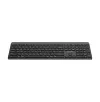 Wireless Keyboard Gembird Slim Pro Business KB-WPS-03-CYRL, Chocolate, 2.4Ghz, EN/RU, Black — foto 2