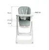 Scaun de masa 2 in 1 Caretero MEGALO MINT — foto 7