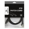 Patch cord Cablexpert PP6-3M/BK, Cat6 FTP , 3m, Black — foto 2