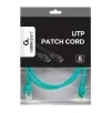Patch Cord Cat.6/UTP  2m, Green, PP6U-2M/G, Cablexpert, Stranded Unshielded — foto 2