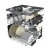 Dishwasher Whirlpool W7F HP33 X, Stainless Steel — foto 4