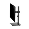 Table/desk stand for  1-monitor Gembird MS-D1ST-03, 17"-32", max.9kg,  VESA: 75x75, 100x100 — foto 2