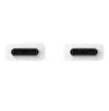 Charge and Sync Cable Samsung USB-C to USB-C Cable 3A, USB Type-C/USB Type-C, 1,8m, White — foto 2