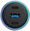 Car Charger Proove Super Charge 130W (2 Type-C + USB) Metal Gray — foto 4