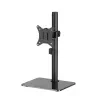 Table/desk stand for  1-monitor Gembird MS-D1ST-03, 17"-32", max.9kg,  VESA: 75x75, 100x100 — foto 4