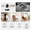 Mercusys Indoor MC210, 3Mpix, Pan/Tilt Home Security Wi-Fi Camera — foto 4