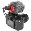 Microfon pentru camera Boya BY-MM1+, Cu fir, Negru — foto 3