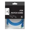 Patch cord Cablexpert PP6-3M/B, Cat6 FTP , 3m, Blue — foto 2