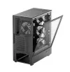 Case ATX Deepcool CC550 4F, w/o PSU, 3x120front 1x120rear ARGB fans, 1xUSB3.0, 1xUSB2.0, 1xTypeC, Me — foto 11