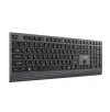 Keyboard Gembird KB-MCH-06-CYRL, Slimline, Chocolate type, 1.8m, USB-A + C, EN/RU, Black — foto 5