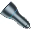Car Charger Proove Super Charge 130W (2 Type-C + USB) Metal Gray — foto 5