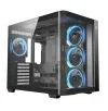 Case ATX Deepcool CG530U 4F, w/o PSU,3x120side 1x120rear ARGB PWM, 2xUSB3.0, 1xTypeC, Curved-Glass P — foto 3
