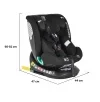 Scaun auto Moni Serengeti black 40-150cm 3801005151455 — foto 3
