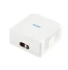 Socket for wall mounting Cablexpert NCAC-2F6-01, White — foto 3