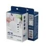 4-port 40 W GaN 2xUSB-C/2xUSB-A fast charger, White, Gembird TA-UC-2A2C-PD40-01-W — foto 4