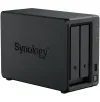 SYNOLOGY  "DS725+", 2-bay, AMD Ryzen 2-core 2.6-3.1Ghz, 1x4Gb+1Slot, 1x2.5GbE, 1x1GbE, 2xM.2 NVMe — foto 2