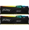 .64GB DDR5-5600MHz  Kingston FURY Beast RGB (Kit of 2x32GB) (KF556C36BBE2AK2-64), CL36-38-38, 1Rx8, — foto 7