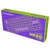 Клавиатура HATOR Hellyberry HK60 Wireless, Проводное / беспроводное, Белый — foto 4