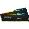 .64GB DDR5-5600MHz  Kingston FURY Beast RGB (Kit of 2x32GB) (KF556C36BBE2AK2-64), CL36-38-38, 1Rx8, — foto 4