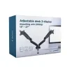 Monitor Mount Gembird MA-DA2-05, Black — foto 2