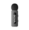Портативный записывающий микрофон Boya BY-V1 V2.0, Беспроводной, Черный — foto 4