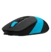 Mouse A4Tech FM10, Negru/Albastru — foto 3