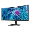 34" PHILIPS 346E2CUAE, Black, VA-Curved, 3440x1440, 120Hz,1ms, 300cd,MegaDCR,DP+HDMI+USB+TypeC,Spkrs — foto 3