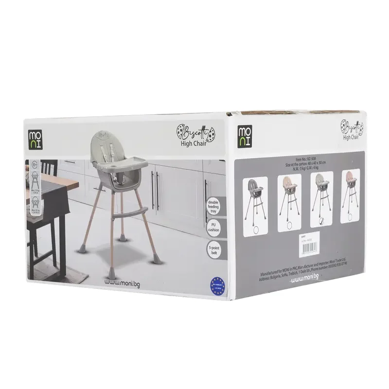 Scaun de masa 2 in 1 Moni Biscotti 2 in 1 grey — foto 3