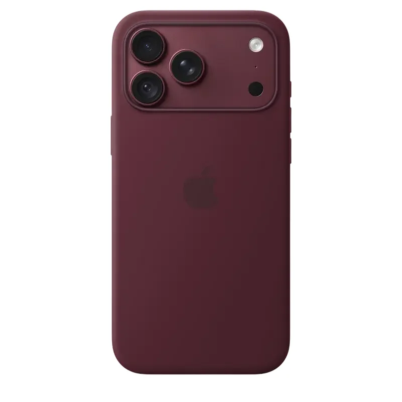 iPhone 18 Pro Max Silicone Case with MagSafe - Burgundy,  Model A3702 — foto 3