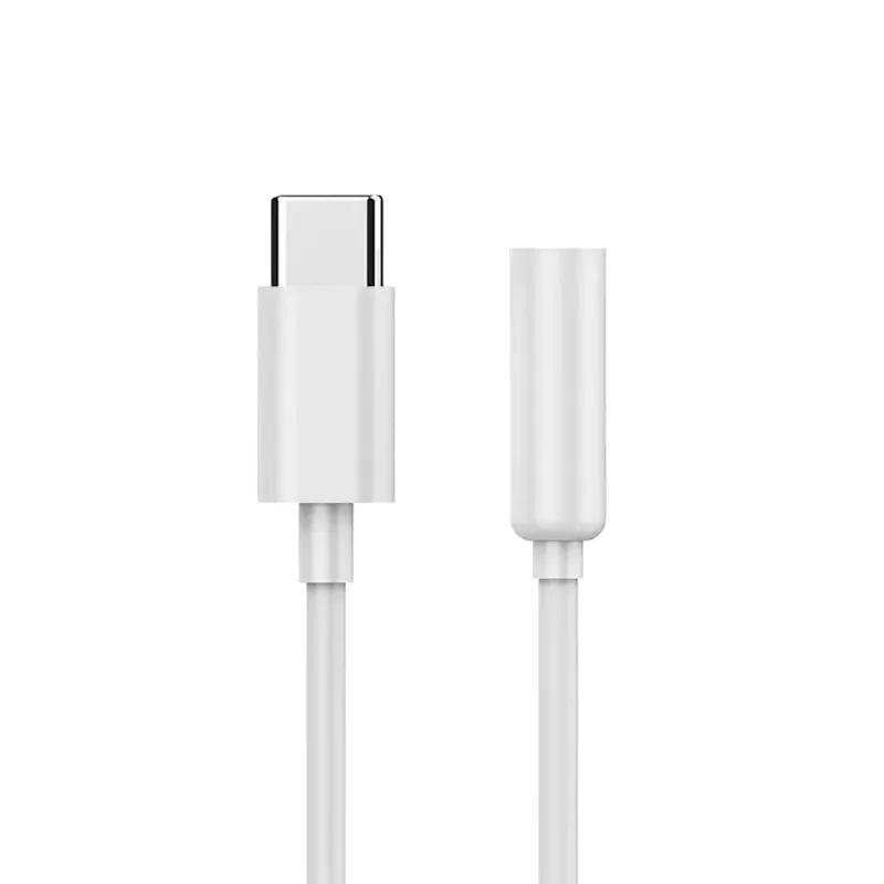 Audio Adapter Cablexpert A-CM-3.5F-01, USB Type-C (M) - 3.5mm 4-pin (F), 0,01 m, White — foto 2