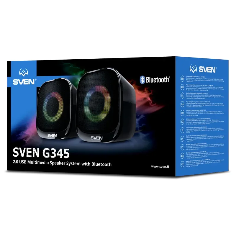 Sistem audio  SVEN G345, Negru — foto 5