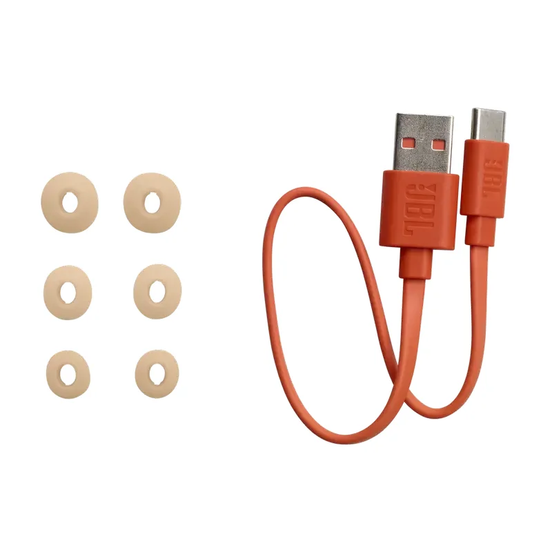 Headphones JBL Wave Buds, Beige — foto 5
